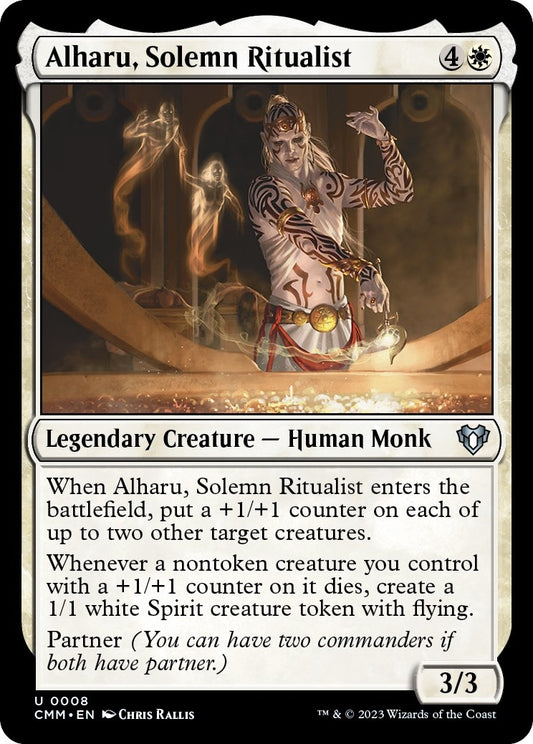 Alharu, Solemn Ritualist (8) (Commander Masters)