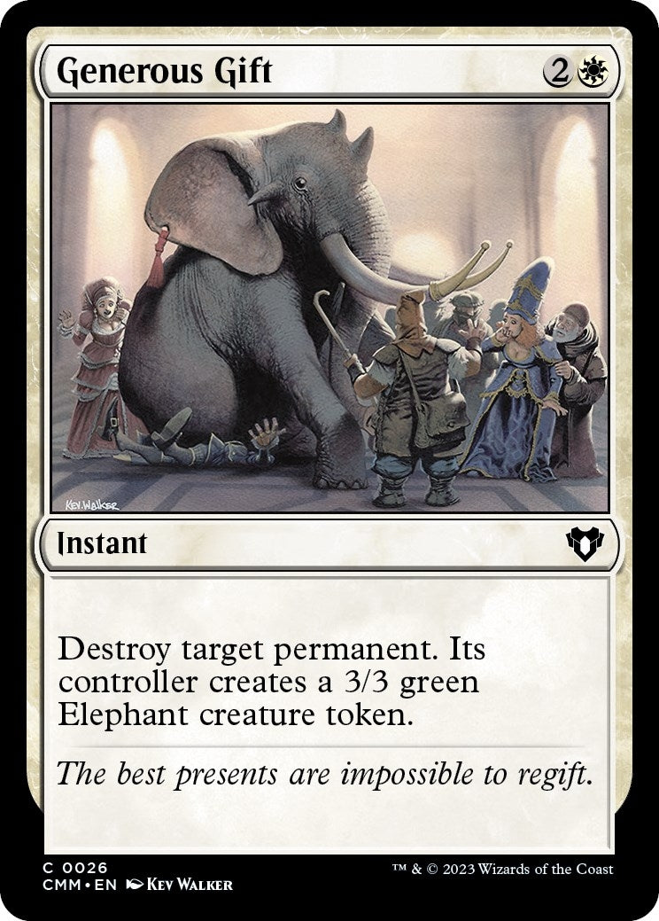 Generous Gift (26) (Commander Masters)