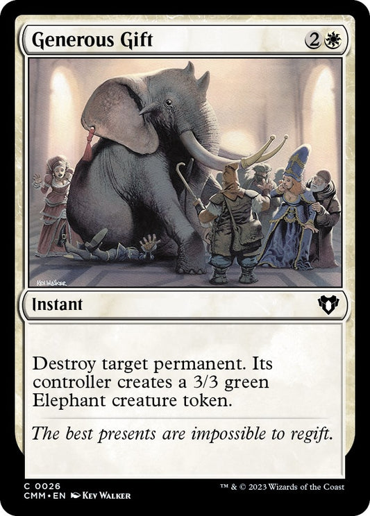 Generous Gift (26) (Commander Masters)