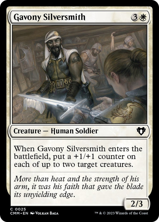 Gavony Silversmith (25) (Commander Masters)