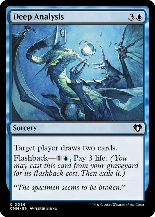 Deep Analysis (86) (Commander Masters)