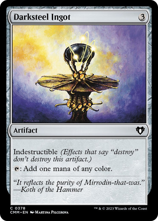 Darksteel Ingot (378) (Commander Masters)