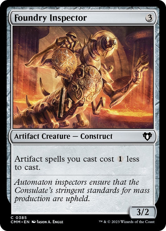 Foundry Inspector (385) (Commander Masters)
