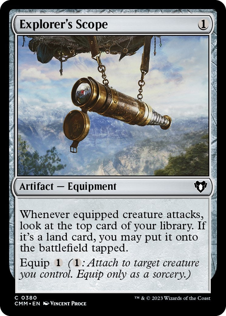 Explorer's Scope (380) (Commander Masters)