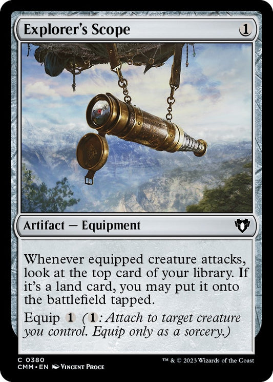 Explorer's Scope (380) (Commander Masters)
