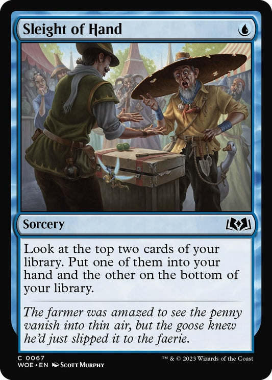 Sleight of Hand (67) (Wilds of Eldraine)