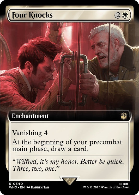 Four Knocks (Extended Art) (340) (Universes Beyond: Doctor Who)