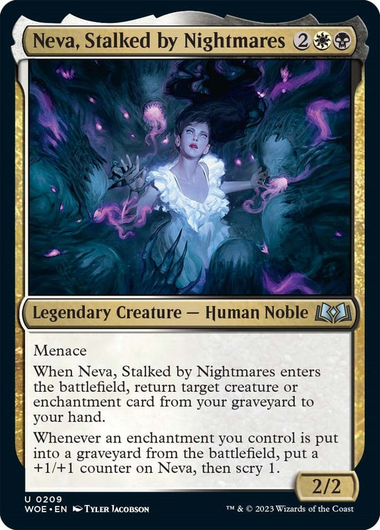 Neva, Stalked by Nightmares (209) (Wilds of Eldraine)