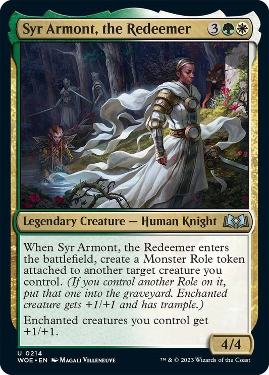 Syr Armont, the Redeemer (214) (Wilds of Eldraine)