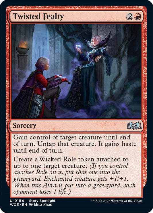 Twisted Fealty (154) (Wilds of Eldraine)