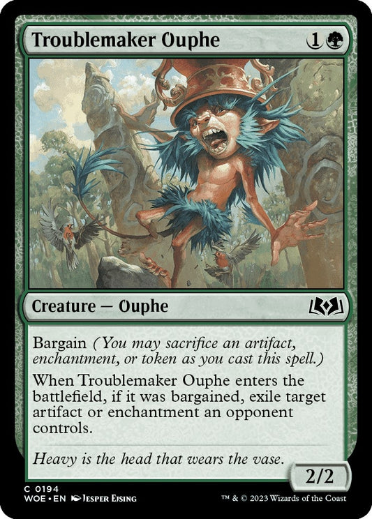Troublemaker Ouphe (194) (Wilds of Eldraine)