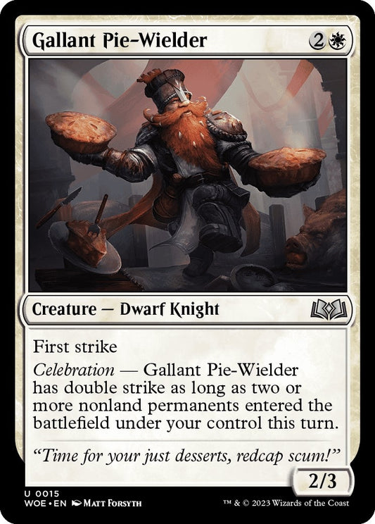 Gallant Pie-Wielder (15) (Wilds of Eldraine)
