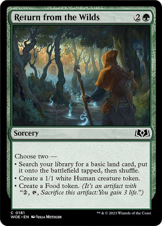 Return from the Wilds (181) (Wilds of Eldraine)