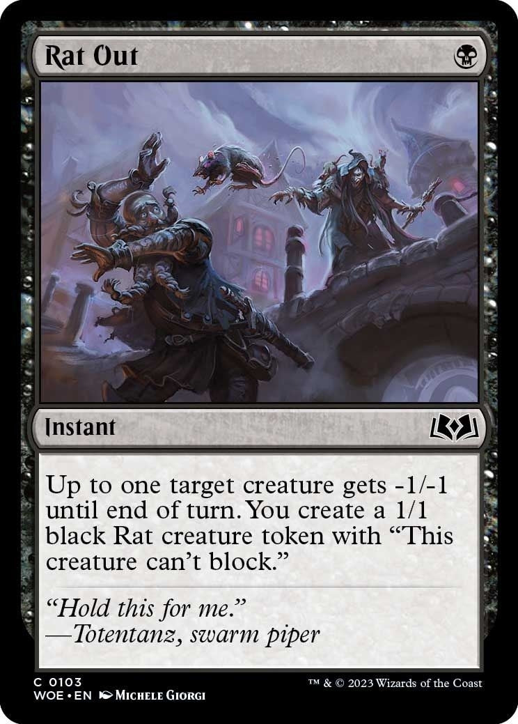 Rat Out (103) (Wilds of Eldraine)