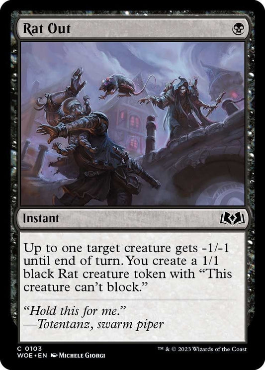 Rat Out (103) (Wilds of Eldraine)
