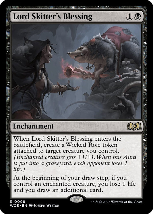Lord Skitter's Blessing (98) (Wilds of Eldraine)