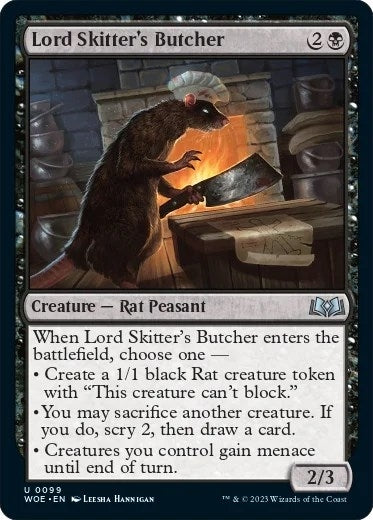 Lord Skitter's Butcher (99) (Wilds of Eldraine)