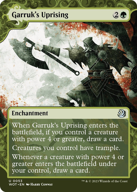 Garruk's Uprising (53) (Wilds of Eldraine: Enchanting Tales)