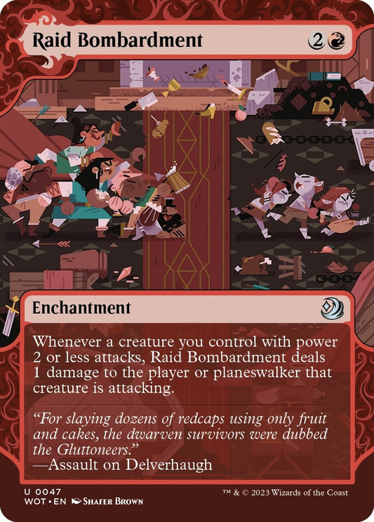 Raid Bombardment (47) (Wilds of Eldraine: Enchanting Tales)