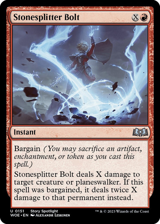 Stonesplitter Bolt (151) (Wilds of Eldraine)