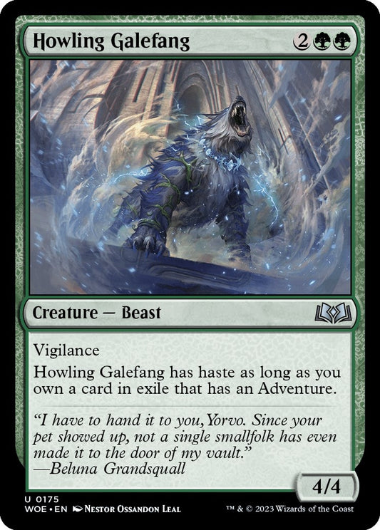 Howling Galefang (175) (Wilds of Eldraine)