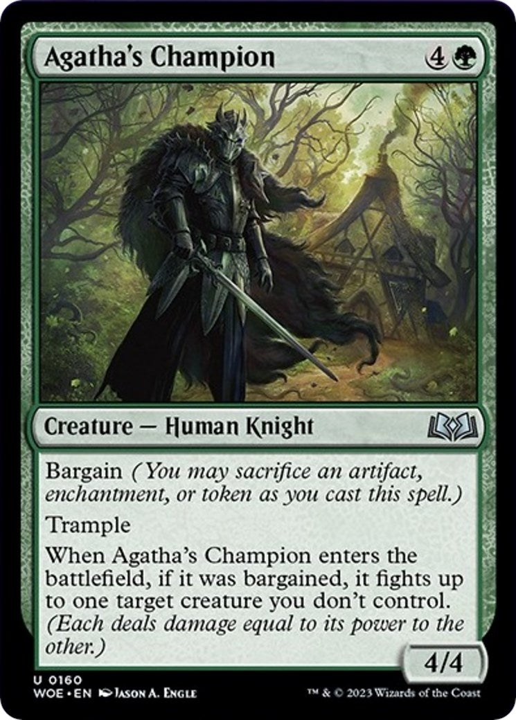 Agatha's Champion (160) (Wilds of Eldraine)