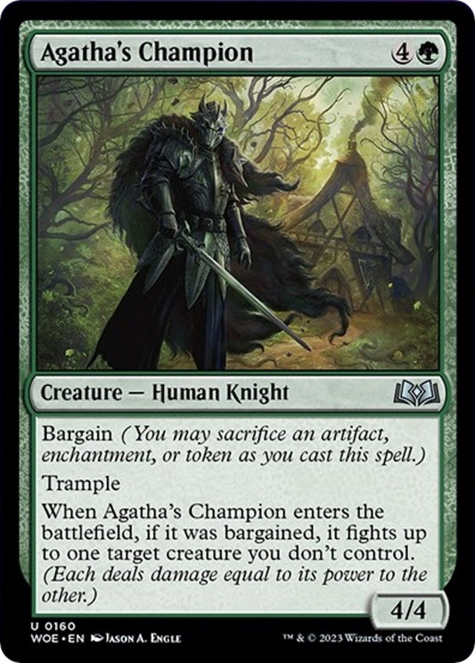 Agatha's Champion (160) (Wilds of Eldraine)