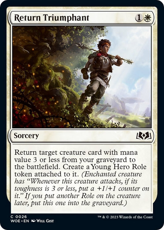 Return Triumphant (26) (Wilds of Eldraine)
