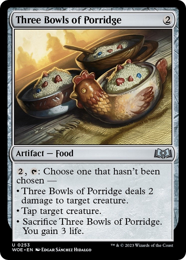 Three Bowls of Porridge (253) (Wilds of Eldraine)