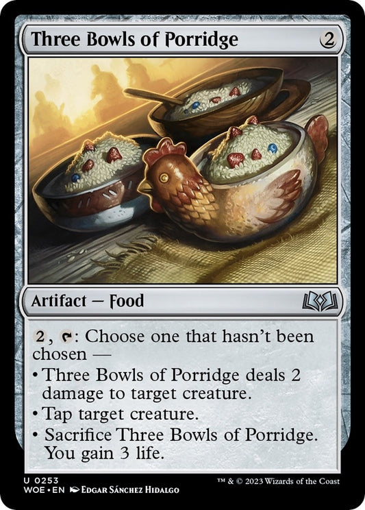 Three Bowls of Porridge (253) (Wilds of Eldraine)