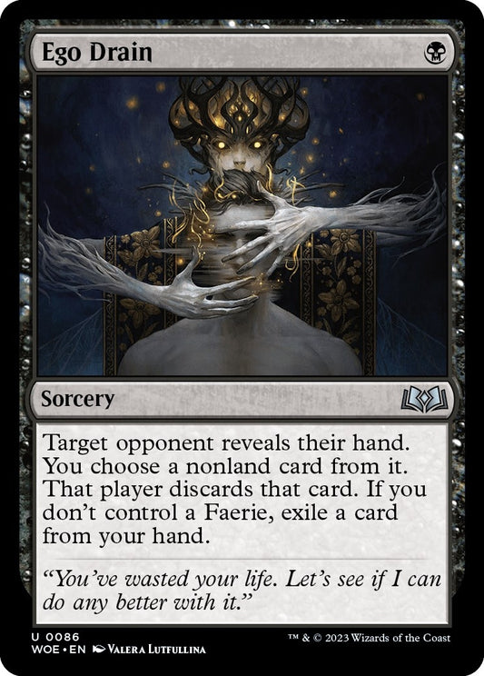 Ego Drain (86) (Wilds of Eldraine)