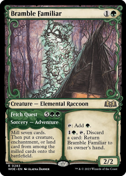 Bramble Familiar (Showcase) (283) (Wilds of Eldraine)