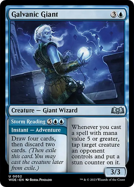 Galvanic Giant (52) (Wilds of Eldraine)