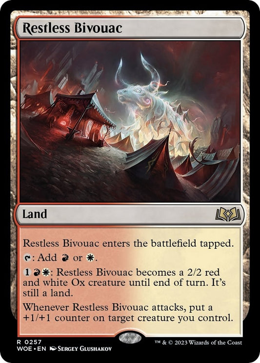 Restless Bivouac (257) (Wilds of Eldraine)