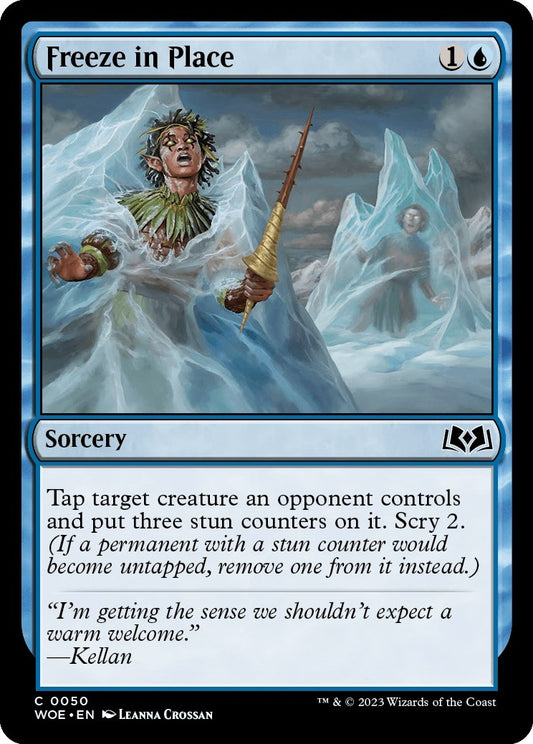 Freeze in Place (50) (Wilds of Eldraine)