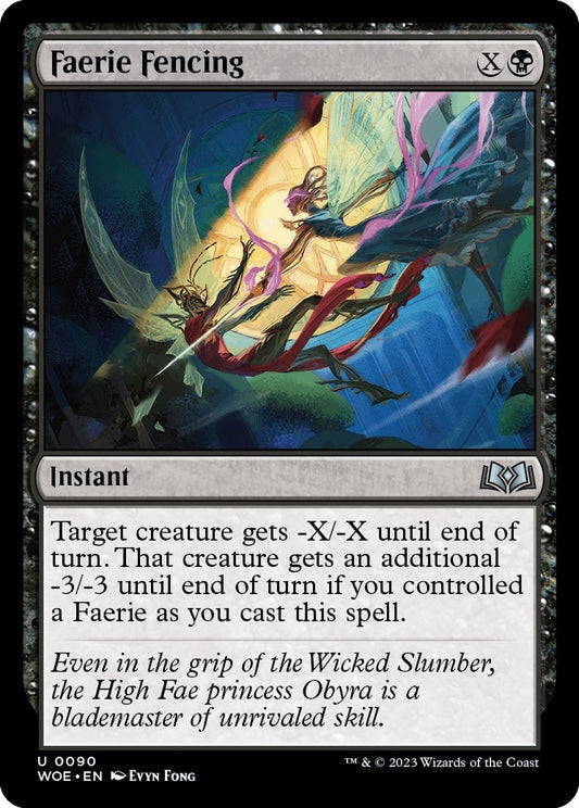 Faerie Fencing (90) (Wilds of Eldraine)