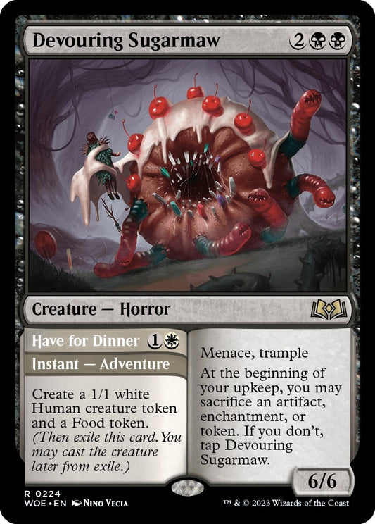 Devouring Sugarmaw (224) (Wilds of Eldraine)