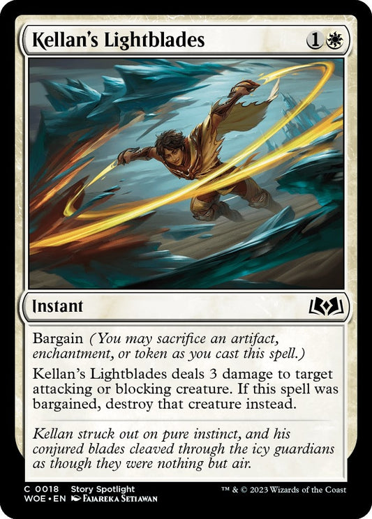 Kellan's Lightblades (18) (Wilds of Eldraine)