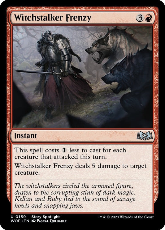 Witchstalker Frenzy (159) (Wilds of Eldraine)