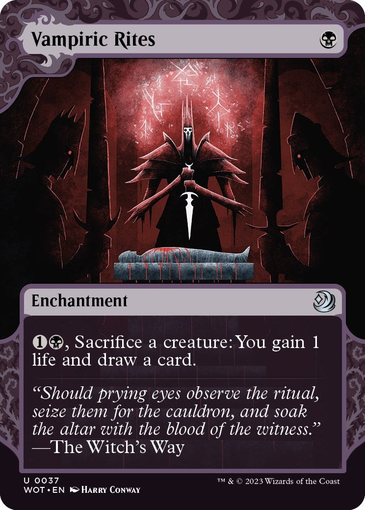 Vampiric Rites (37) (Wilds of Eldraine: Enchanting Tales)