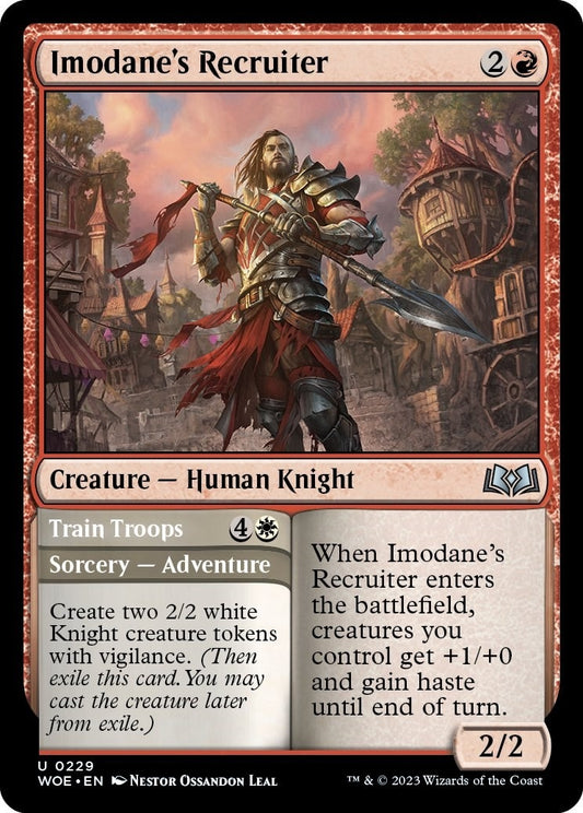 Imodane's Recruiter (229) (Wilds of Eldraine)