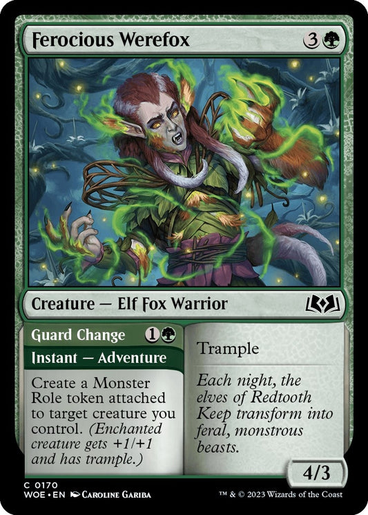 Ferocious Werefox (170) (Wilds of Eldraine)
