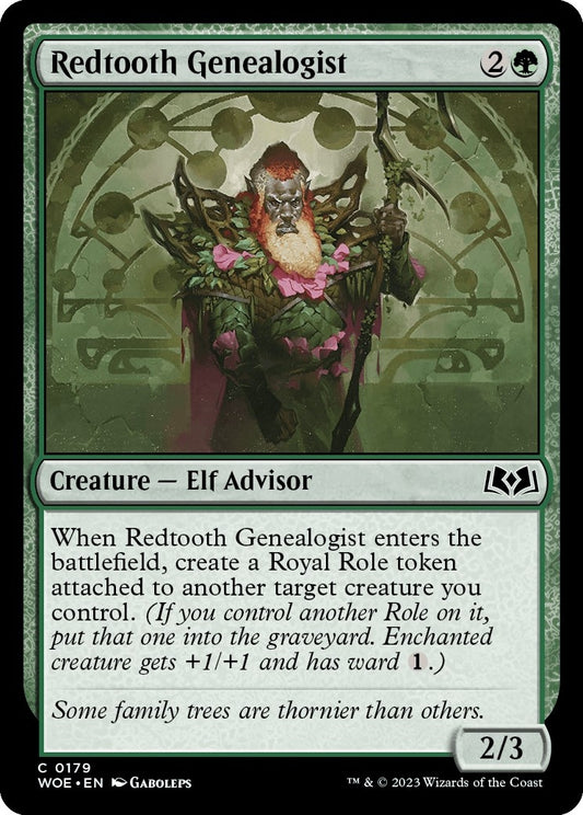 Redtooth Genealogist (179) (Wilds of Eldraine)