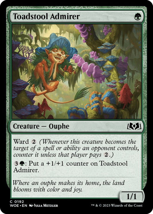 Toadstool Admirer (192) (Wilds of Eldraine)