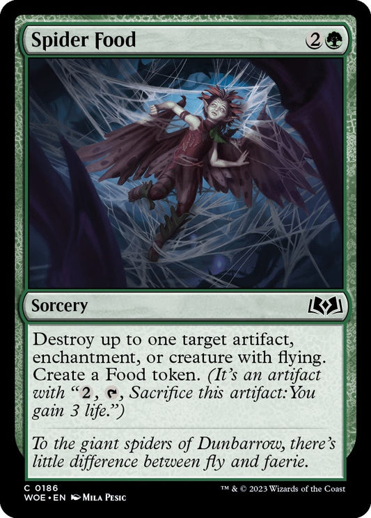 Spider Food (186) (Wilds of Eldraine)