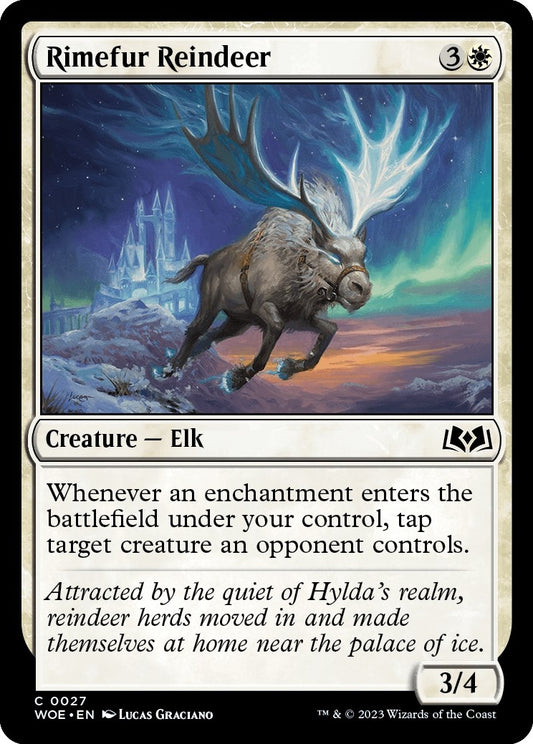 Rimefur Reindeer (27) (Wilds of Eldraine)