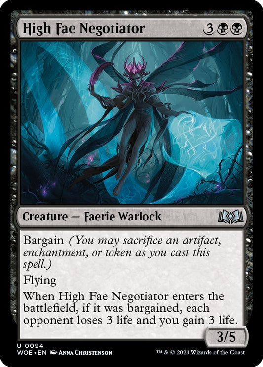 High Fae Negotiator (94) (Wilds of Eldraine)