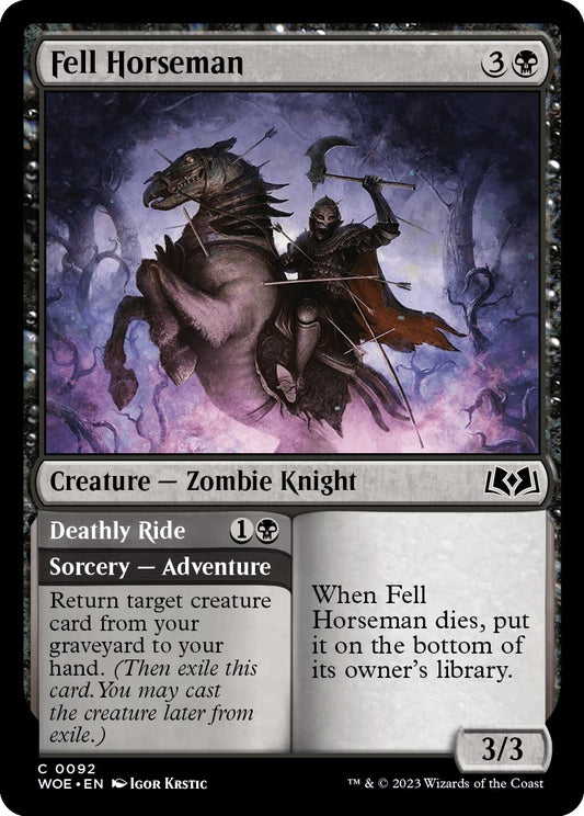 Fell Horseman (92) (Wilds of Eldraine)