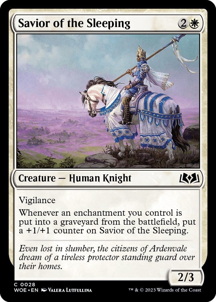 Savior of the Sleeping (28) (Wilds of Eldraine)