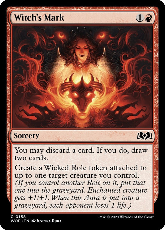 Witch's Mark (158) (Wilds of Eldraine)